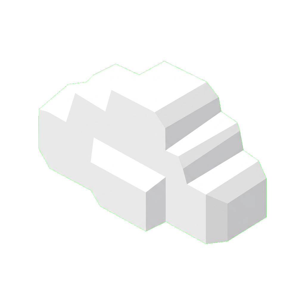 Floating Cloud Left