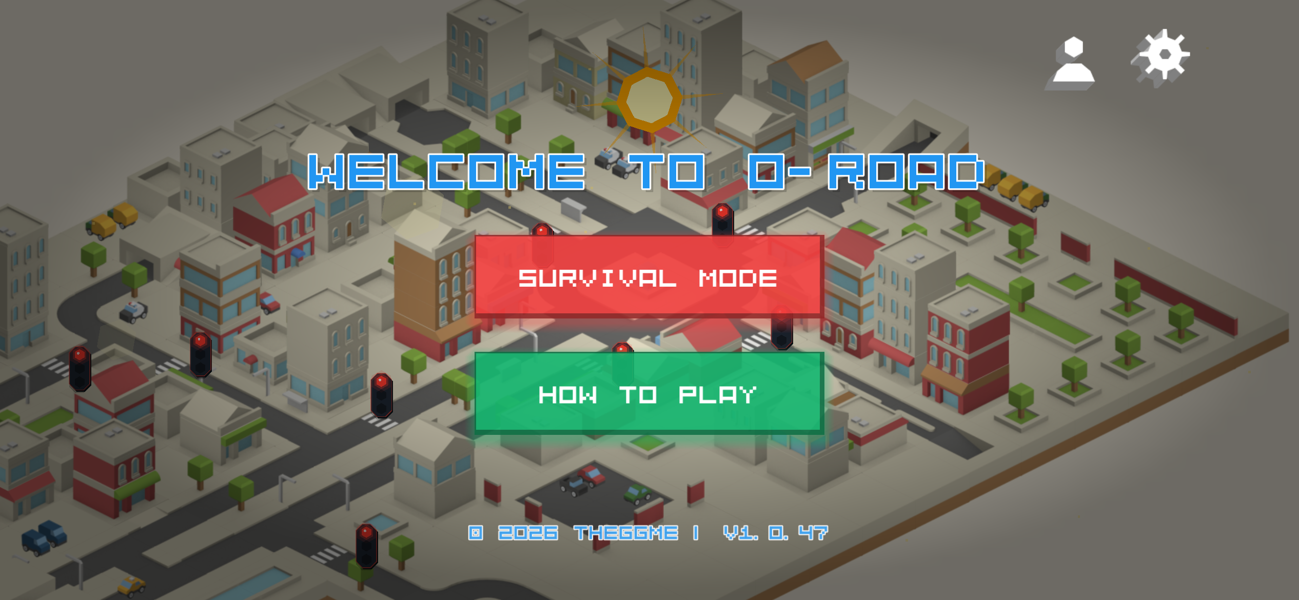 Crossroad Chaos Gameplay Screen 1
